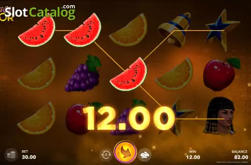 Οθόνη3. Fruits of Luxor Κουλοχέρης