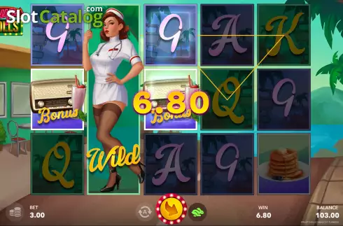 Οθόνη5. Pinup Dolls Κουλοχέρης