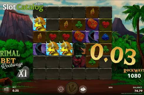 Οθόνη4. Primal Bet Rockways Κουλοχέρης