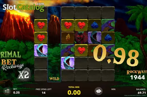Οθόνη7. Primal Bet Rockways Κουλοχέρης