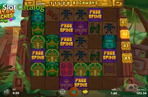 Οθόνη4. Mayan Riches Rockways Κουλοχέρης 
