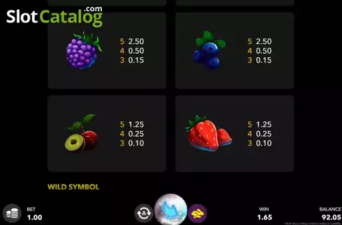 Οθόνη6. Fruit Disco: Megastacks Κουλοχέρης