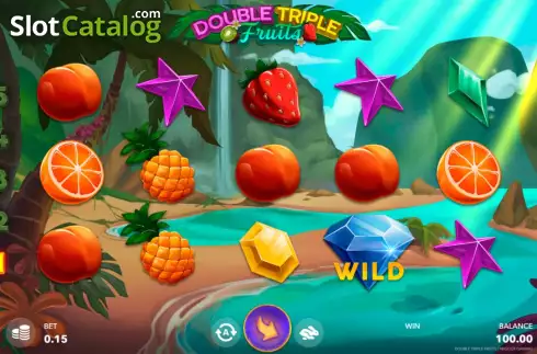 Οθόνη2. Double Triple Fruits Κουλοχέρης