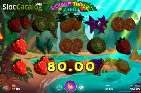 Οθόνη4. Double Triple Fruits Κουλοχέρης
