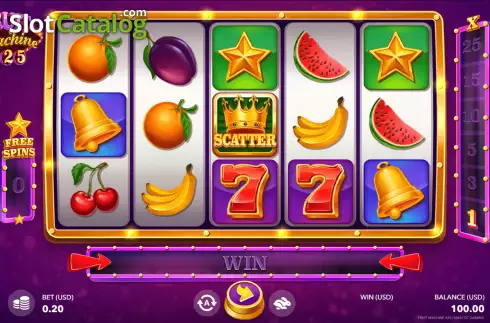 Οθόνη2. Fruit Machine x25 Κουλοχέρης