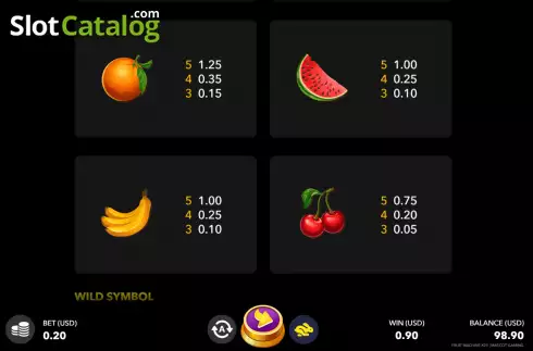 Οθόνη6. Fruit Machine x25 Κουλοχέρης