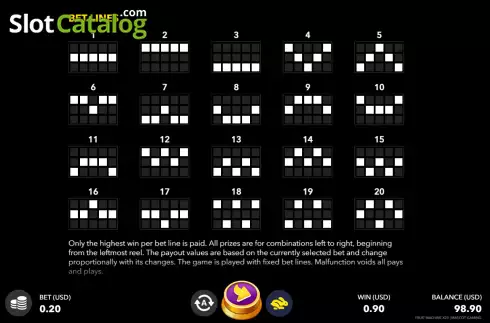 Οθόνη9. Fruit Machine x25 Κουλοχέρης