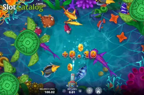 Οθόνη5. Hook Up! Fishing Wars Κουλοχέρης 