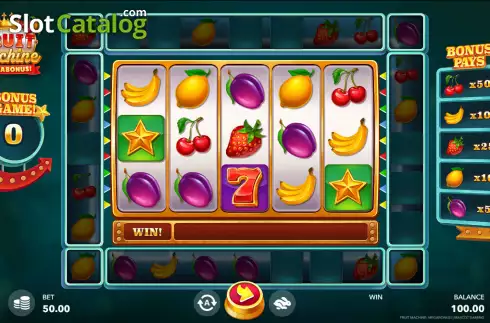 Οθόνη2. Fruit Machine Mega Bonus Κουλοχέρης