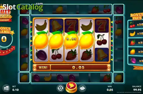 Οθόνη3. Fruit Machine Mega Bonus Κουλοχέρης
