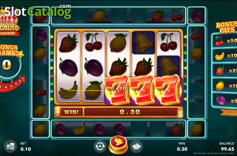 Οθόνη4. Fruit Machine Mega Bonus Κουλοχέρης