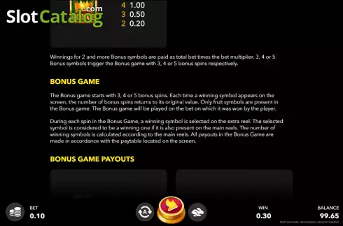 Οθόνη8. Fruit Machine Mega Bonus Κουλοχέρης
