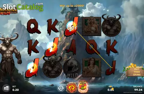 Οθόνη3. Minotaurs Wilds Κουλοχέρης