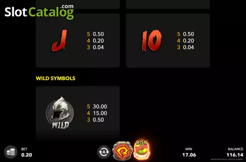 Οθόνη8. Minotaurs Wilds Κουλοχέρης