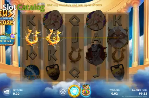 Οθόνη3. Zeus The Thunderer Deluxe Κουλοχέρης