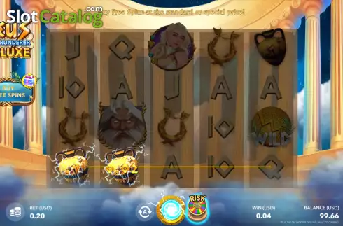 Οθόνη4. Zeus The Thunderer Deluxe Κουλοχέρης