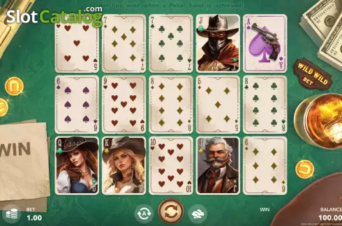 Οθόνη2. Wild Wild Bet Κουλοχέρης
