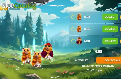 Οθόνη2. Crash Hamster Crash Κουλοχέρης