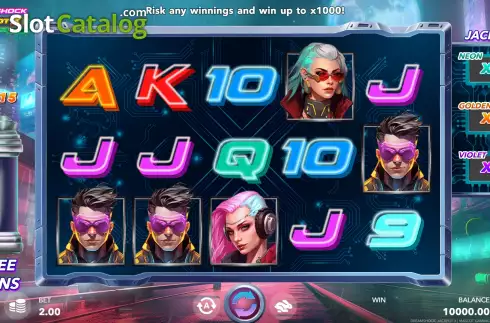 Οθόνη2. Dreamshock: Jackpot X Κουλοχέρης