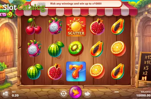 Οθόνη2. Hot Fruit x15 Κουλοχέρης