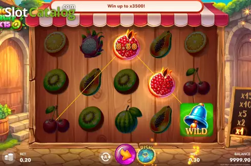 Οθόνη3. Hot Fruit x15 Κουλοχέρης