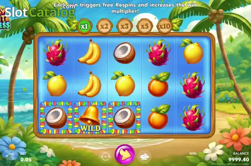 Οθόνη3. Sticky Fruit Madness Κουλοχέρης