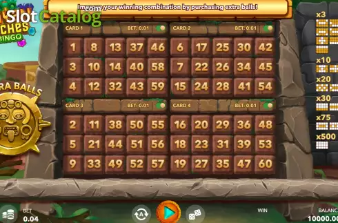 Οθόνη2. Mayan Riches Bingo Κουλοχέρης