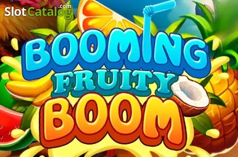 Booming Fruity Boom Λογότυπο Booming Fruity Boom Λογότυπο