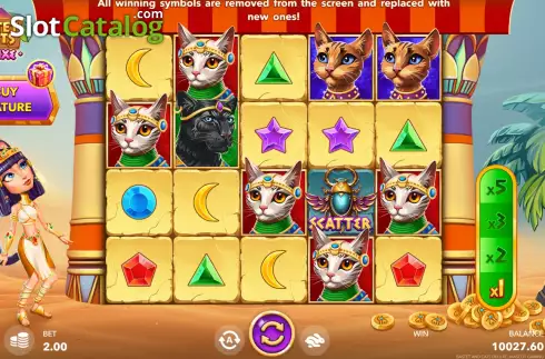 Οθόνη2. Bastet & Cats Deluxe Κουλοχέρης 