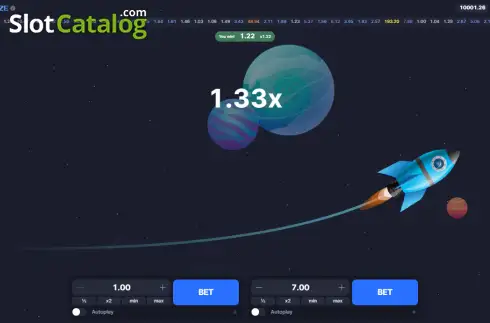 Οθόνη3. Space Blaze Κουλοχέρης 