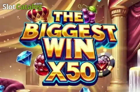 The Biggest Win x50 Λογότυπο The Biggest Win x50 Λογότυπο