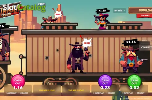 Οθόνη3. Gunman Crush Κουλοχέρης