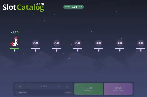 Οθόνη3. Rooster Run Κουλοχέρης