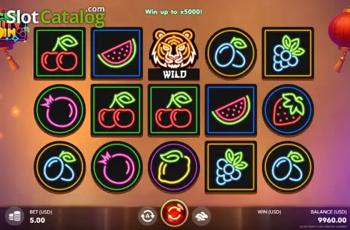 Οθόνη2. Lucky Fruity Coin Κουλοχέρης 
