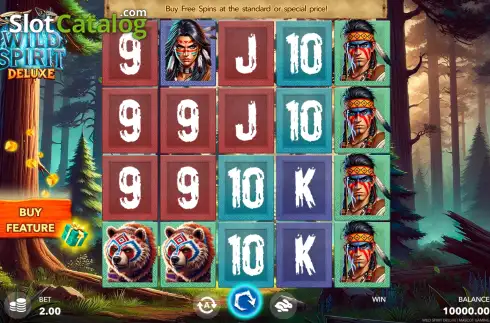 Οθόνη2. Wild Spirit Deluxe Κουλοχέρης 