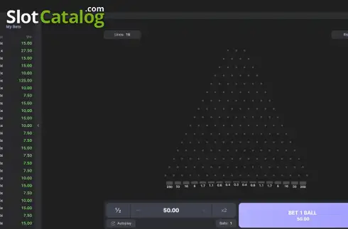 Οθόνη2. Pin Plinko Κουλοχέρης
