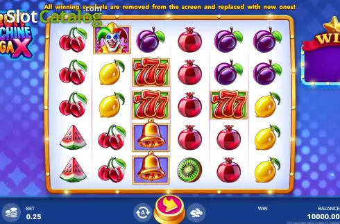 Οθόνη2. Fruit Machine Mega X Κουλοχέρης