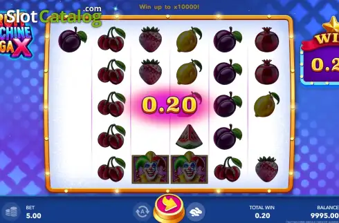 Οθόνη3. Fruit Machine Mega X Κουλοχέρης
