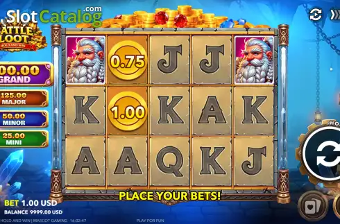 Οθόνη2. Battle Loot: Hold and Win Κουλοχέρης