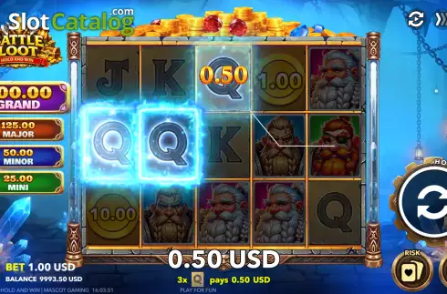 Οθόνη3. Battle Loot: Hold and Win Κουλοχέρης