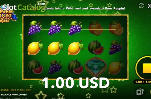 Οθόνη3. Jewel Boost Reels Κουλοχέρης