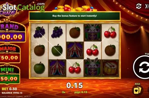 Οθόνη3. Joker's Wild Chaos Κουλοχέρης 