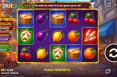 Οθόνη2. Jester's Coin Tricks Κουλοχέρης 