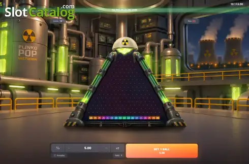 Οθόνη2. Plinko Pop: Meltdown Κουλοχέρης