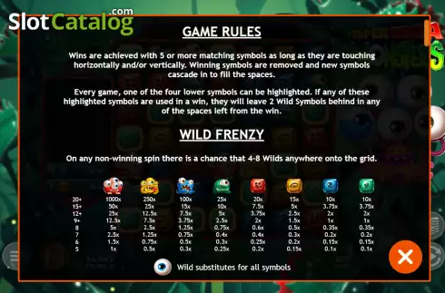 Οθόνη5. Super Mega Monsters Κουλοχέρης