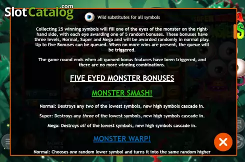 Οθόνη6. Super Mega Monsters Κουλοχέρης