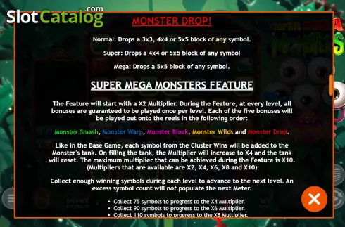 Οθόνη8. Super Mega Monsters Κουλοχέρης