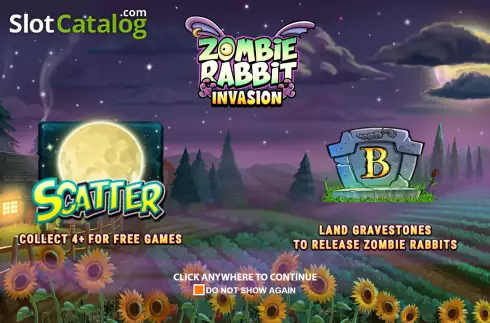 Οθόνη2. Zombie Rabbit Κουλοχέρης