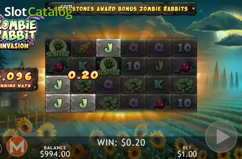 Οθόνη5. Zombie Rabbit Κουλοχέρης