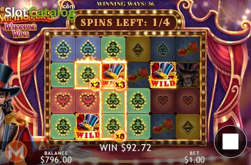 Οθόνη3. The Ringmaster's Whopping Wins Κουλοχέρης 